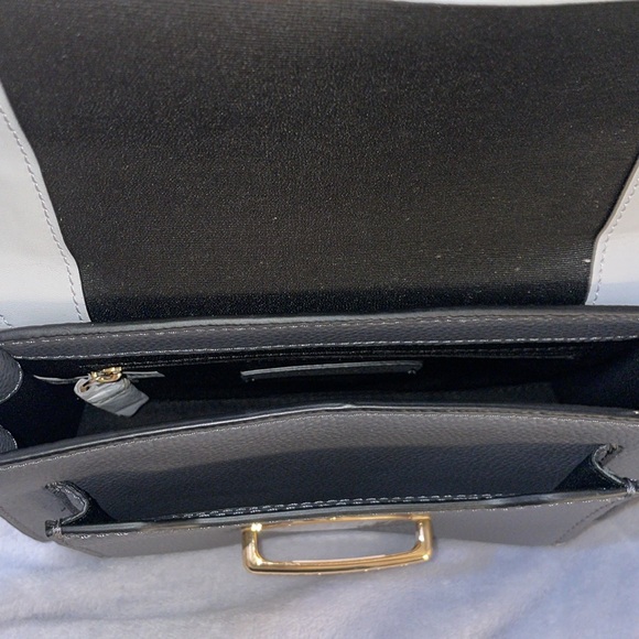 Marc Jacobs Leather Crossbody Bag The Tuck Lock 
Gray & Light Gray Colorblock - Picture 6 of 14